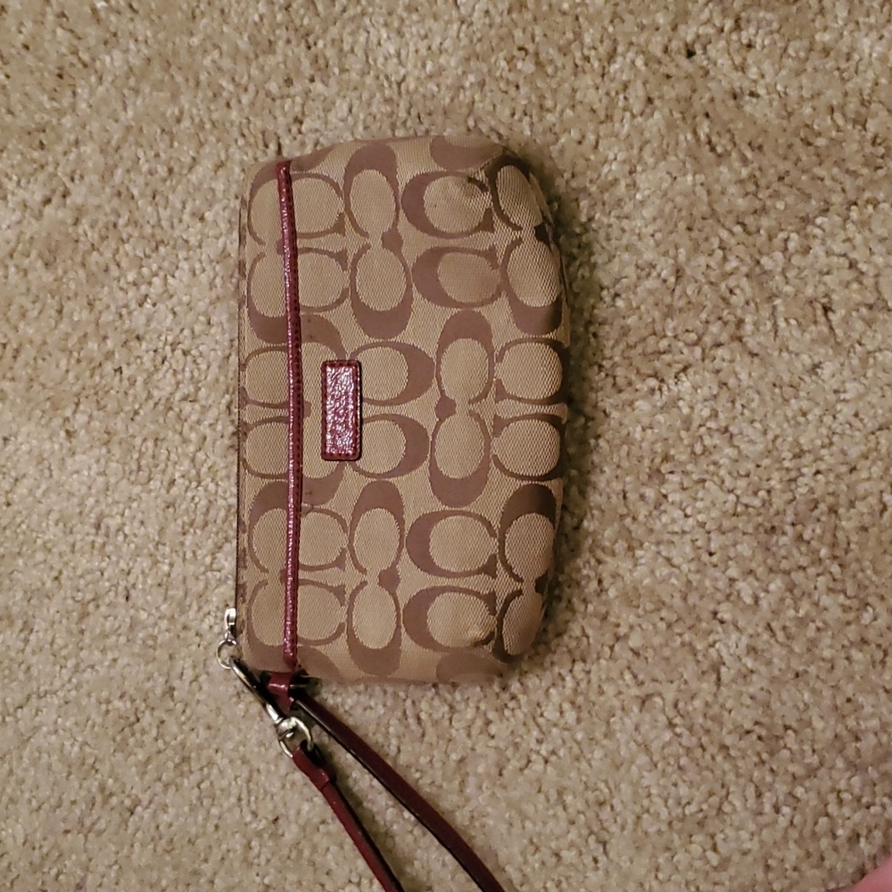 Coach wristlet